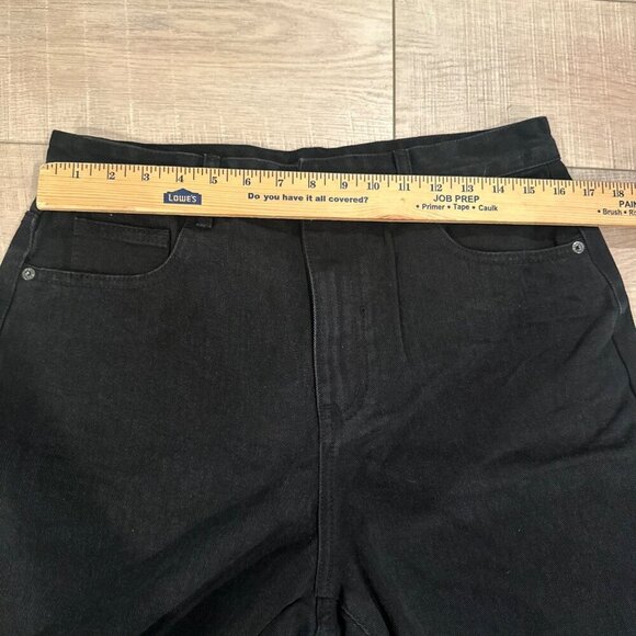 PRETTY LITTLE THINGS WOMENS SIZE 10 BLACK MOM JEANS - Picture 5 of 9